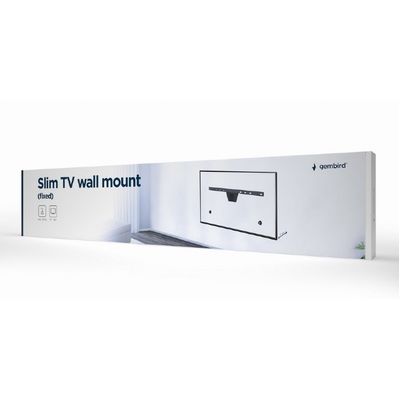 Držák TV GEMBIRD WM-S80F-01, 37-80 (50kg), slim
