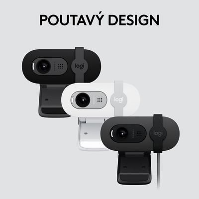 Logitech Brio 100 Full HD Webcamera, černá