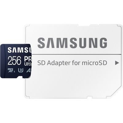 Samsung microSDXC 256GB PRO Ultimate + SD adaptér