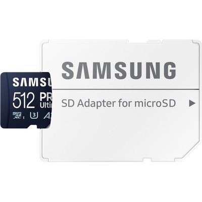 Samsung microSDXC 512GB PRO Ultimate + SD adaptér