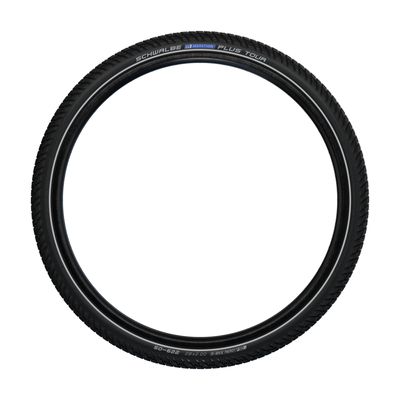 Schwalbe plášť Marathon Plus Tour 27.5x2.15 AddixE SmartDualGuard černá+reflexní pruh
