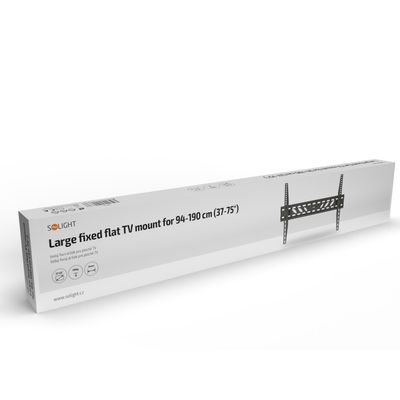 Solight velký fixní držák pro ploché TV, 94cm - 190cm (37 - 75)