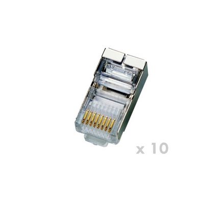 DATACOM Plug STP CAT5E 8p8c- RJ45 lanko (10ks)