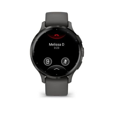 Garmin Venu 3S, Slate/Gray, Silicone band