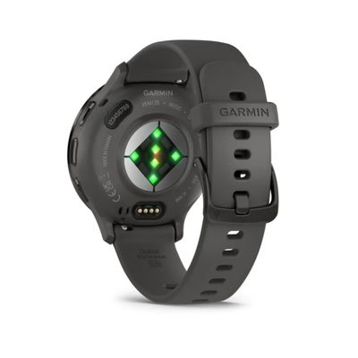 Garmin Venu 3S, Slate/Gray, Silicone band