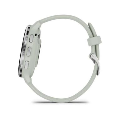 Garmin Venu 3S, Silver/Sage grey, Silicone band