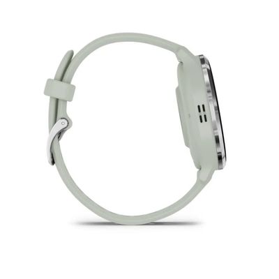 Garmin Venu 3S, Silver/Sage grey, Silicone band