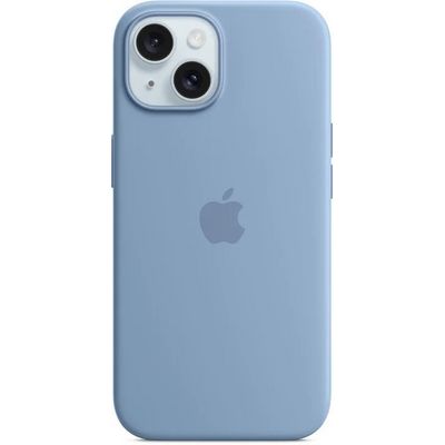 Apple iPhone 15 Silicone Case s MagSafe - Storm Blue