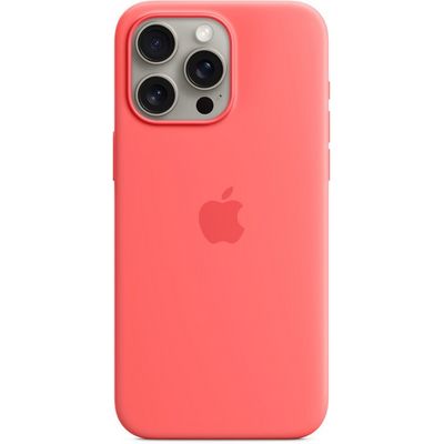 Apple iPhone 15 Pro Max Silicone Case s MagSafe - Guava