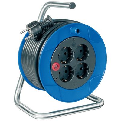 Brennenstuhl 1079180004 prodlužovací kabel, 15m na cívce, 4zásuvky PVC 3G1,5mm