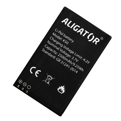 ALIGATOR baterie pro K50 eXtremo, Li-Pol 2500 mAh, originální