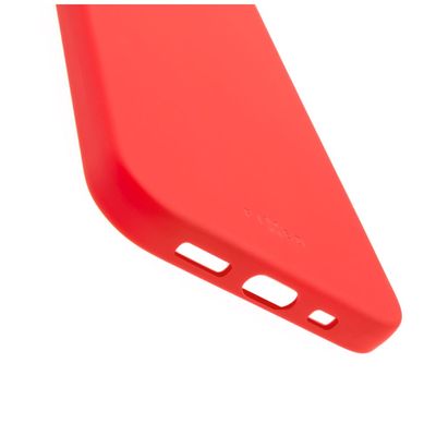 Zadní pogumovaný kryt FIXED Story pro Apple iPhone 15 Pro, červený