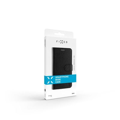 Pouzdro typu kniha FIXED Opus pro Apple iPhone 15, černé