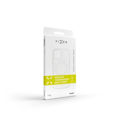 Zadní kryt FIXED MagPure s podporou Magsafe pro Apple iPhone 15, čirý