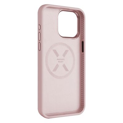 Zadní kryt FIXED MagFlow s podporou MagSafe pro Apple iPhone 15 Pro, růžový