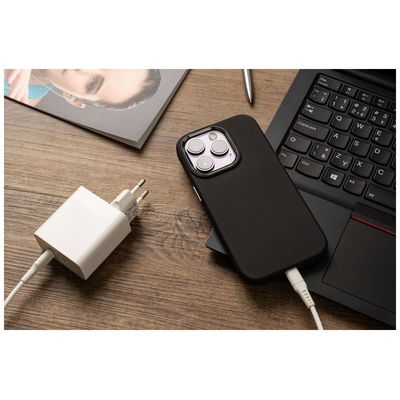 Zadní kryt FIXED MagFlow s podporou MagSafe pro Apple iPhone 15 Pro Max, černý