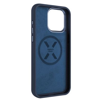 Zadní kryt FIXED MagFlow s podporou MagSafe pro Apple iPhone 15 Pro Max, modrý