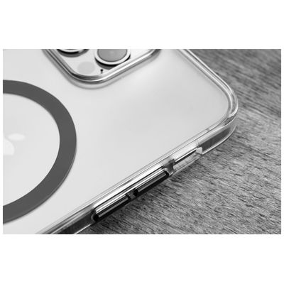 Zadní kryt FIXED MagPurity s podporou Magsafe pro Apple iPhone 15 Pro Max, čirý