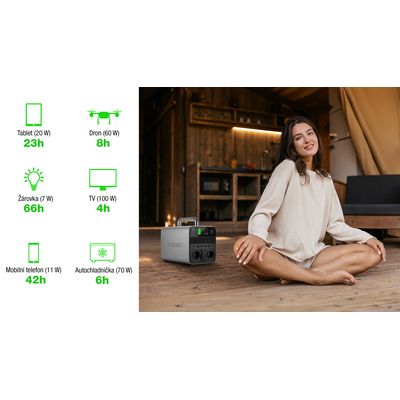 EVOLVEO PowerCharge 500 - nabíjecí stanice