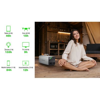 EVOLVEO PowerCharge 1000 - nabíjecí stanice