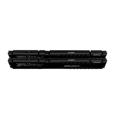 Kingston Fury Beast DIMM DDR5 64GB 6000MHz, AMD EXPO, černé (Kit 2x 32GB)