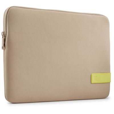 Case Logic Reflect pouzdro na notebook 13 REFPC113 - Plaza Taupe/Sunny Lime