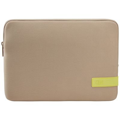 Case Logic Reflect pouzdro na notebook 13 REFPC113 - Plaza Taupe/Sunny Lime