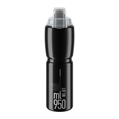 Lahev Elite Jet Plus 950ml, černá/šedé logo