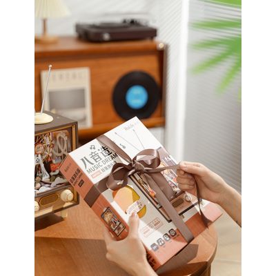 RoboTime 3D Dřevěné puzzle Karneval při západu slunce
