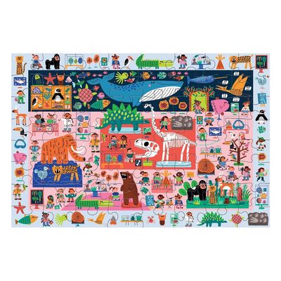 Mudpuppy Puzzle skládej a hledej Přírodovědné muzeum 64 dílů