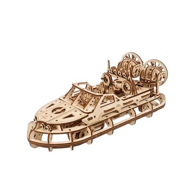 Ugears 3D Dřevěné mechanické puzzle Záchranné vznášedlo