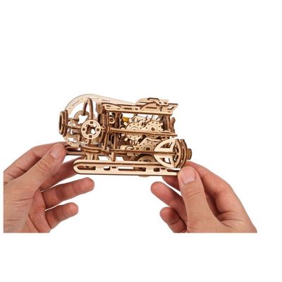 Ugears 3D dřevěné mechanické puzzle Steampunková ponorka