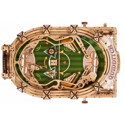 Ugears 3D dřevěné mechanické puzzle Harry Potter - Quidditch Pinball