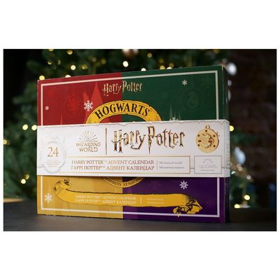 Ugears 3D dřevěné mechanické puzzle Harry Potter - Adventní kalendář