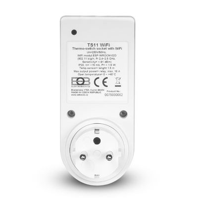 ELEKTROBOCK bezdrátová Wi-Fi zásuvka TS11 WiFi
