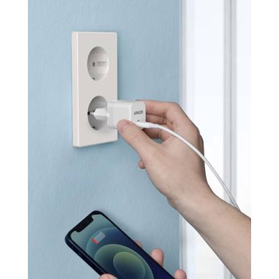 Anker PowerPort III 20W Cube White - EU plug