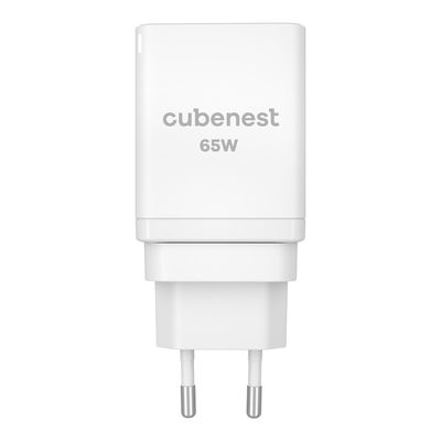 Cubenest Cestovní PD GaN Adaptér 65W S3D1