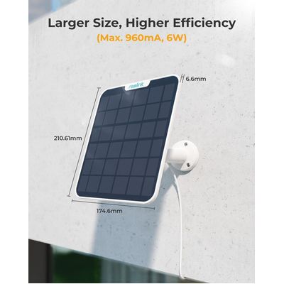 Reolink solární panel 6W bílý