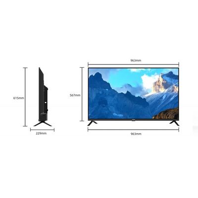CHiQ U43G7LX TV 43 + 2 roky prodloužená záruka