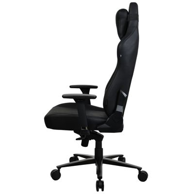 AROZZI herní židle VERNAZZA XL SoftPU Pure Black/ povrch polyuretan/ černá