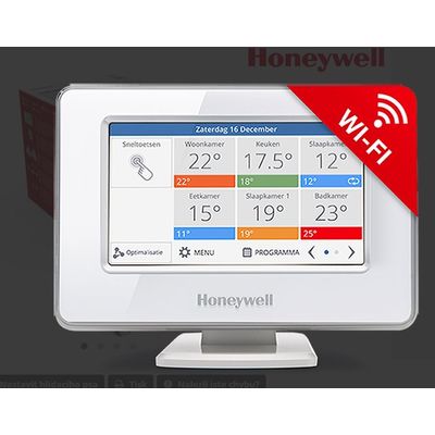 Honeywell Home EvoHome Starter Set 2 Kotel CZ THR99C3112, EvoHome Touch WiFi + 2x termohlavice HR92 + BDR91