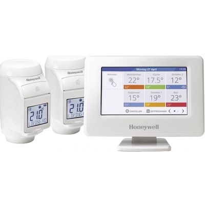 Honeywell Home EvoHome Starter Set 2 Kotel CZ THR99C3112, EvoHome Touch WiFi + 2x termohlavice HR92 + BDR91