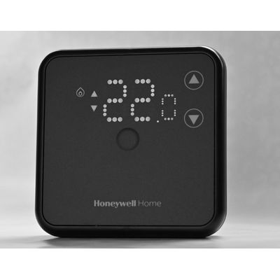 Honeywell Home DT3, Programovatelný drátový termostat, 7denní program, černá