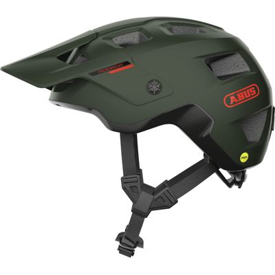 Abus MoDrop MIPS olive green vel. L