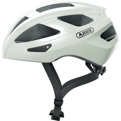 Abus Macator pearl white vel. L