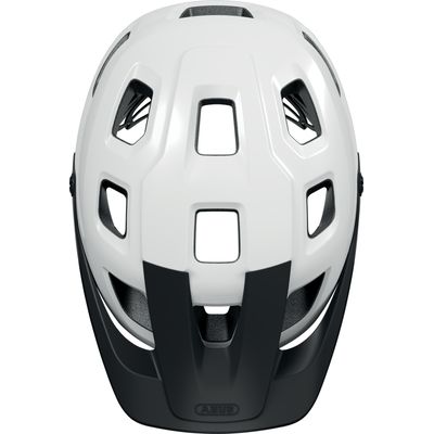 Abus MoTrip shiny white vel. M