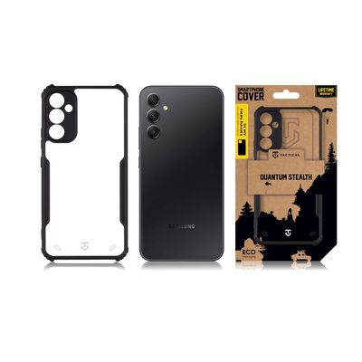 Tactical Quantum Stealth Kryt pro Samsung Galaxy A34 5G Clear/Black