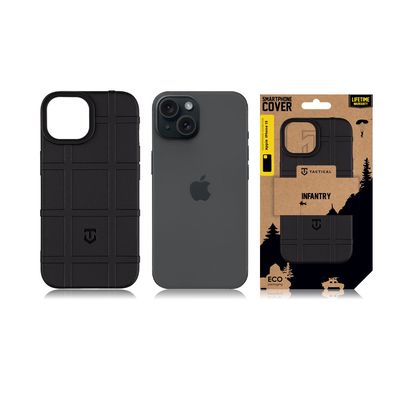 Tactical Infantry Kryt pro Apple iPhone 15 Black