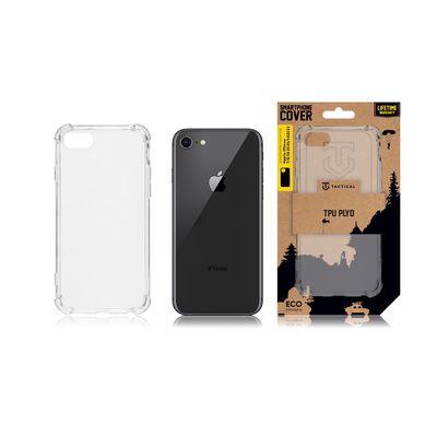 Tactical TPU Plyo Kryt pro Apple iPhone 7/8/SE2020/SE2022 Transparent