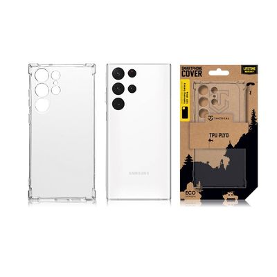 Tactical TPU Plyo Kryt pro Samsung Galaxy S23 Ultra Transparent